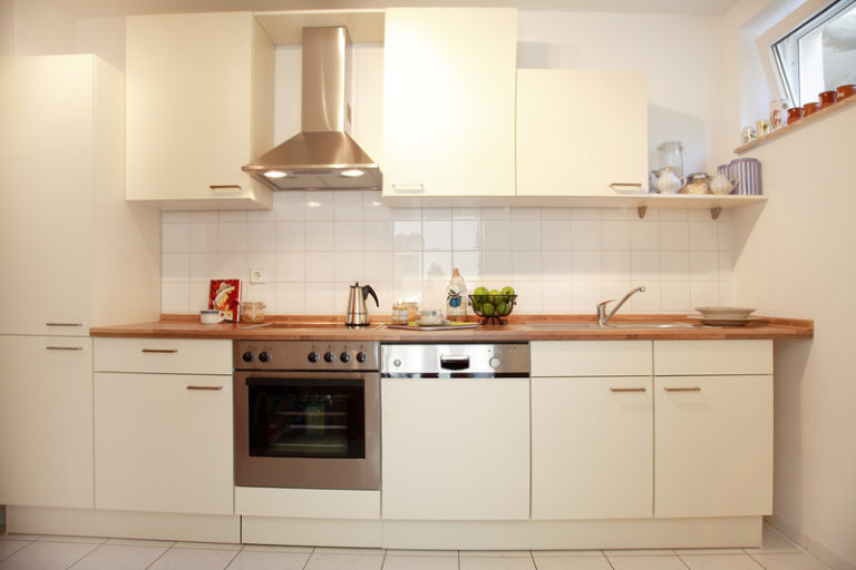 kitchen simple white