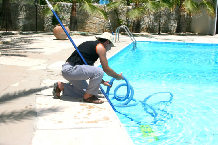 pool clean